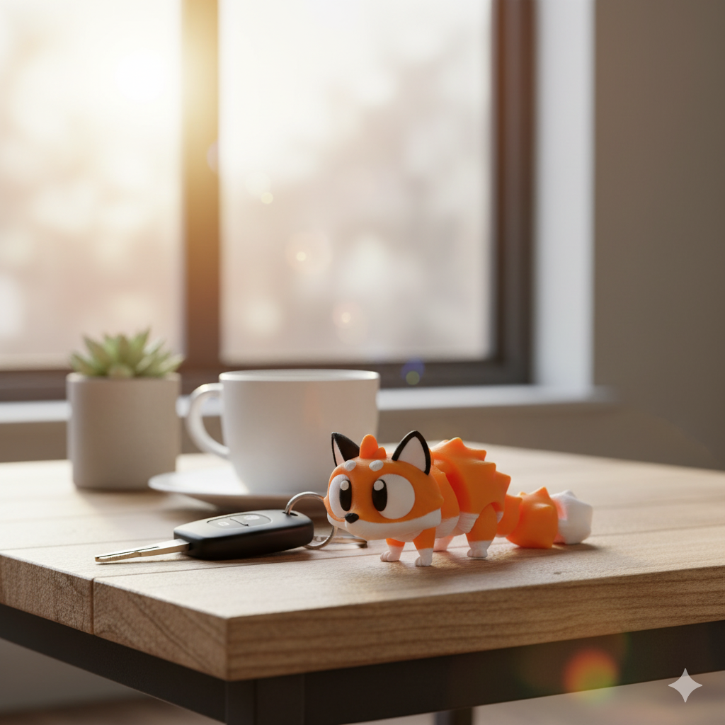 Fuchs Schlüsselanhänger Ansicht 6